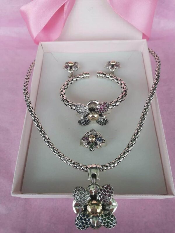 Set de plata y oro cape coral - Imagen 2