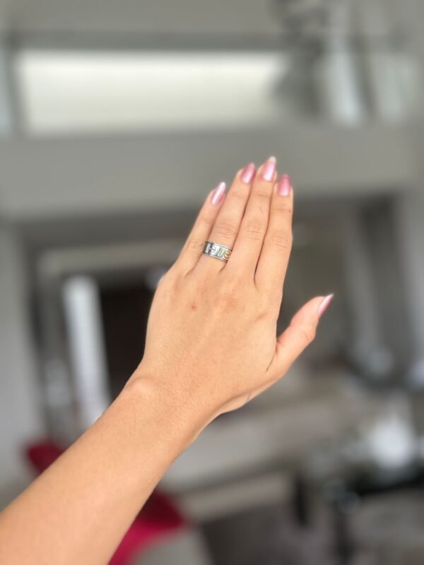 2045-2 Anillo PlataOro