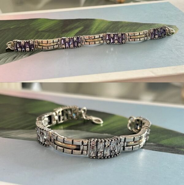 2104 Pulsera PlataOro