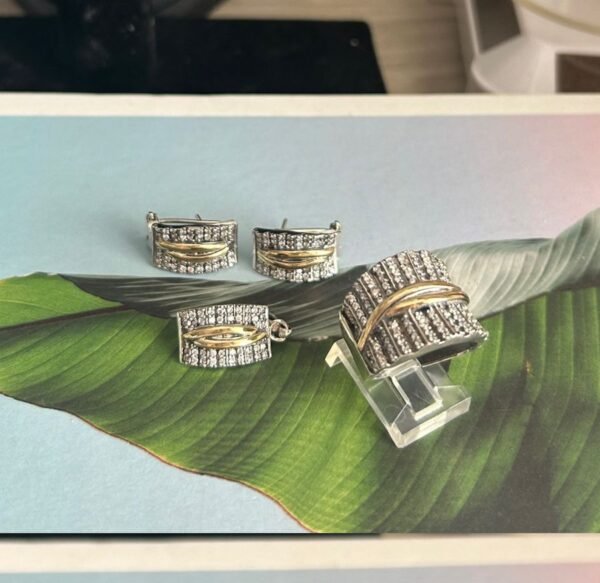 2146 Set de Joyeria PlataOro