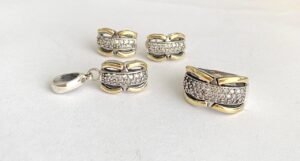 1211 Set de Joyeria PlataOro