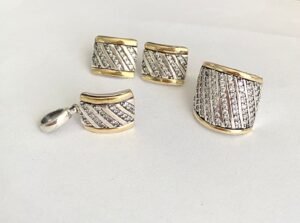 1213 Set de Joyeria PlataOro