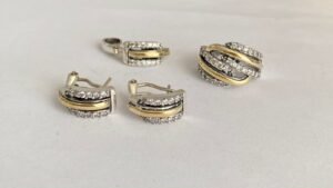 1219 Set de Joyeria PlataOro