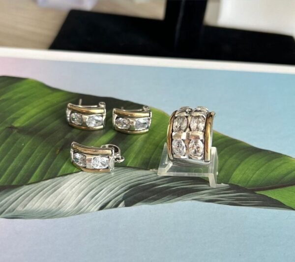 1229 Set de Joyeria PlataOro