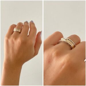 Anillo PlataOro
