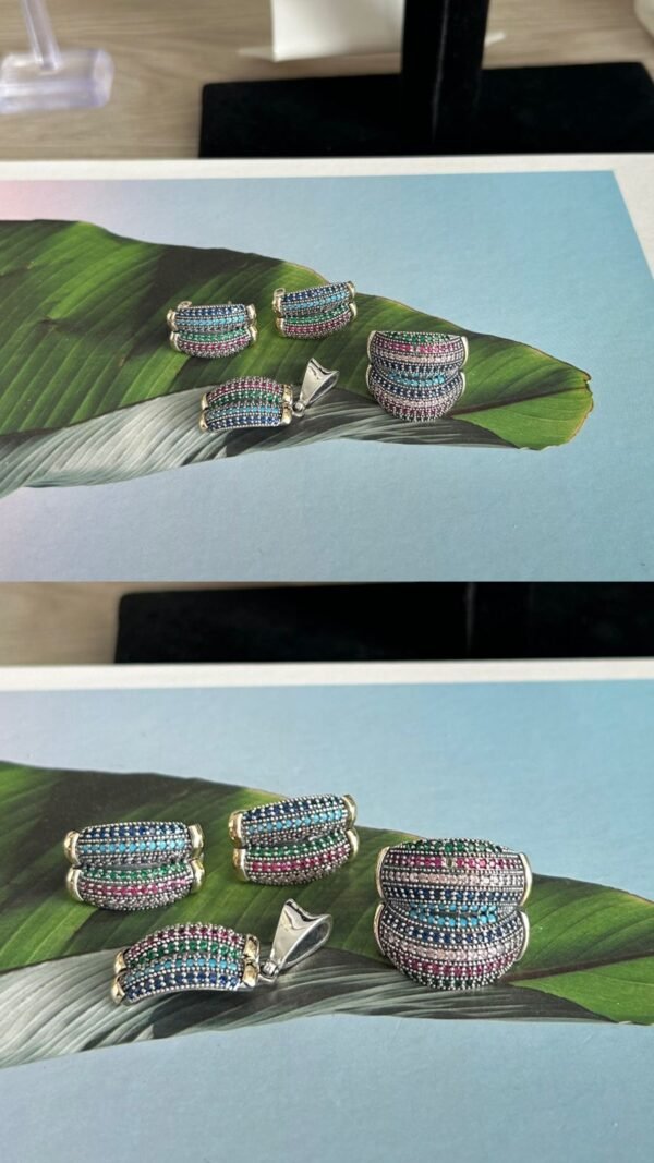 1538 Set de Joyeria PlataOro