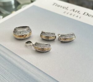 1569 Set de Joyeria PlataOro