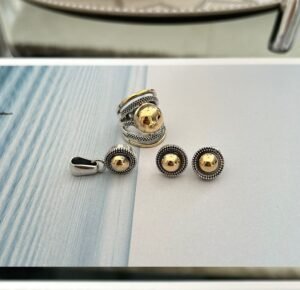 1578 Set de Joyeria PlataOro