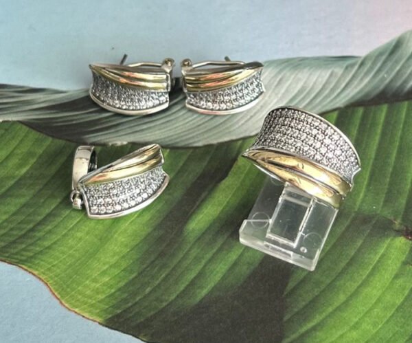 2161 Set de Joyeria PlataOro