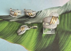 2162 Set de Joyeria PlataOro