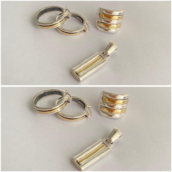 683 Set de Joyeria PlataOro