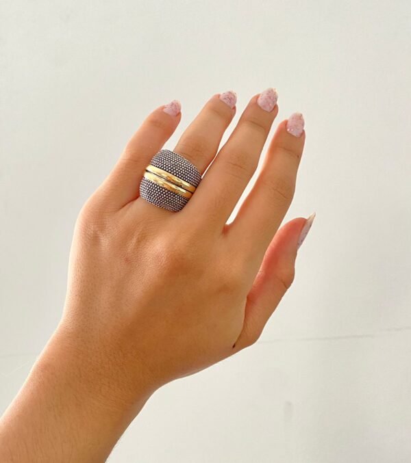Anillo PlataOro