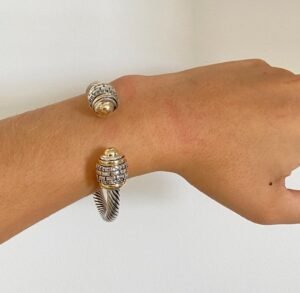 787 Pulsera PlataOro