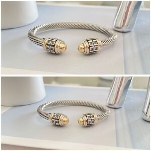 925 Pulsera PlataOro