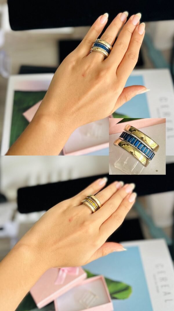 977-3 Anillo PlataOro