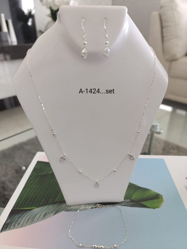 A1424 Set de Joyeria Plata925