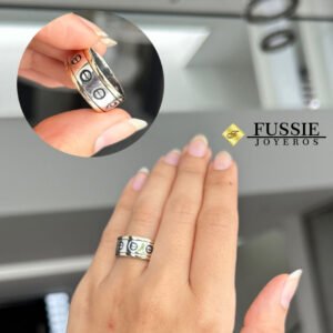 ANILLO OROPLATA 1 Anillo PlataOro