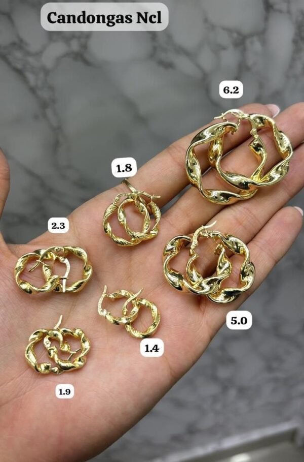 joyas en oiro de 18 kilates