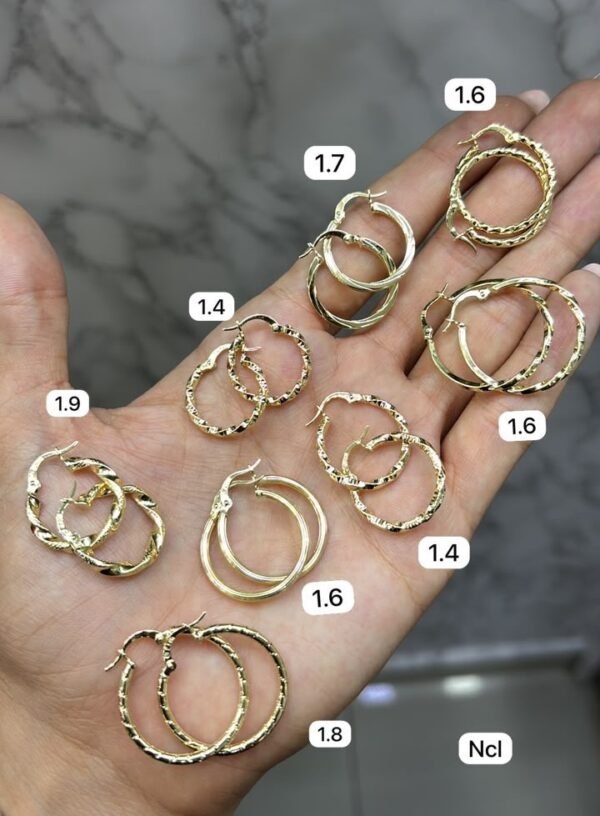 joyas en oiro de 18 kilates